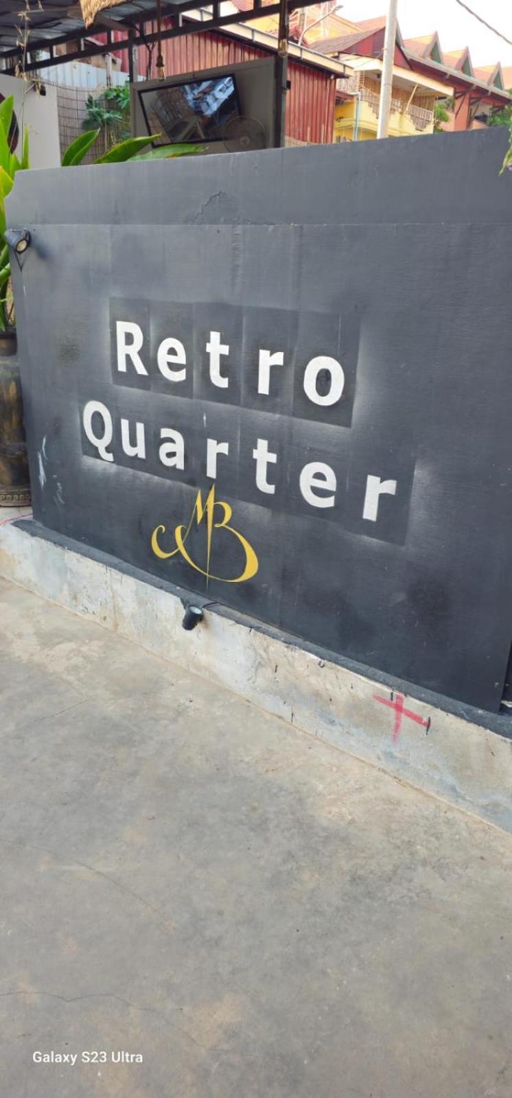 Hostel Retro Quarter Mb Siem Reap Exterior foto